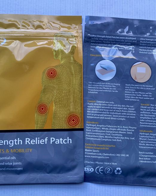 Ultra Strength Relief Patch | Muscles | Joints | Mobility