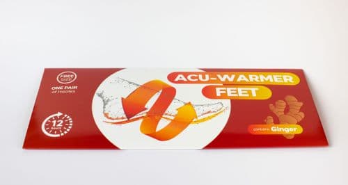 Ginger Insole Feet Acu-Warmer - Warm Feet during Winter